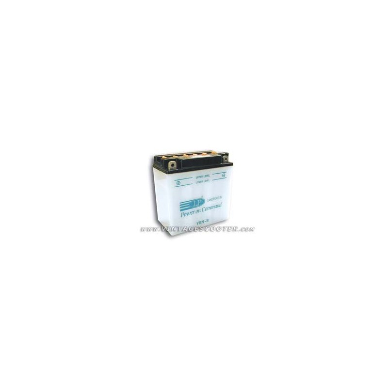 Batterie type origine Vespa 125-200 PX 12V/9Ah Batterie type origine Vespa 125-200 PX 12V/9Ah